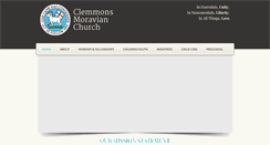 Desktop Screenshot of clemmonsmoravian.org